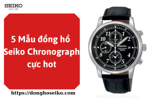 Đồng hồ Seiko Chronograph