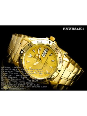 Đồng hồ SEIKO SNZB34K1 0