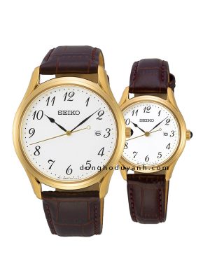 Đồng hồ đôi Seiko SUR306P1 và SUR638P1 small