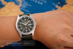 Đồng Hồ Seiko 5 Quân Đội SNZG09K1S 5