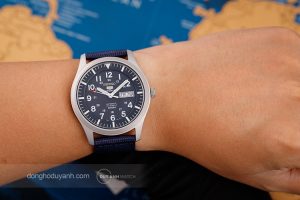 Đồng Hồ Seiko 5 Quân Đội SNZG11K1S 5