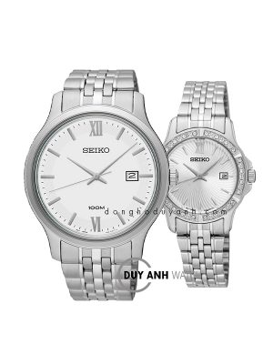 Đồng hồ đôi Seiko SUR217P1 và SUR741P1 small