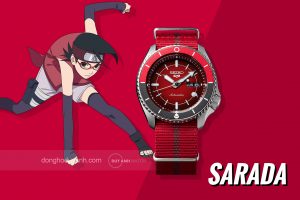 Seiko 5 Sports Uchiha Sarada Limited Edition SRPF67K1 0