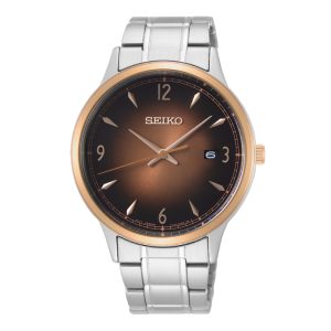 Seiko SGEH90P1 – Nam – 40mm – Kính cứng – Quartz (Pin) – Dây kim loại