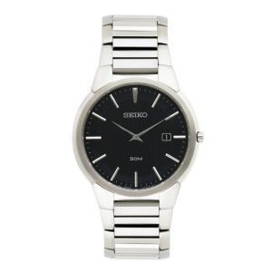 Seiko SKP297P1 – Nam – 37mm – Kính Sapphire – Quartz (Pin) – Dây kim loại