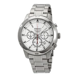 Seiko SKS601P1 – Nam – 43mm – Kính cứng – Quartz (Pin) – Dây kim loại