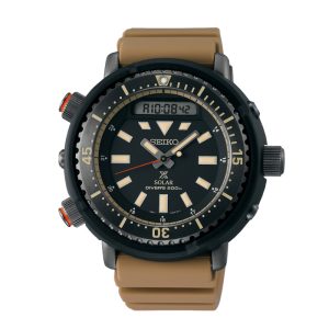 Seiko SNJ029P1 – Nam – 48mm – Kính cứng – Solar (Năng lượng ánh sáng) – Dây cao su