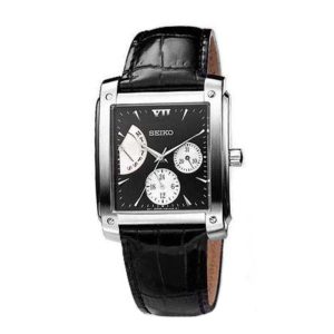 Seiko SNT009P1 – Nam – 37 x 34mm – Kính cứng – Quartz (Pin) – Dây da