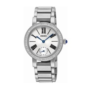Seiko SRK027P1 – Nữ – 30mm – Kính cứng – Quartz (Pin) – Dây kim loại