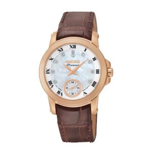 Seiko SRKZ58P2 – Nữ – 32mm – Kính Sapphire – Quartz (Pin) – Dây da