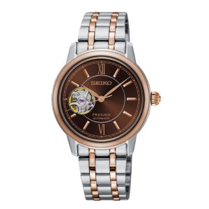 Seiko SSA808J1 – Nữ – 34mm – Kính Sapphire – Automatic (Cơ tự động) – Dây kim loại