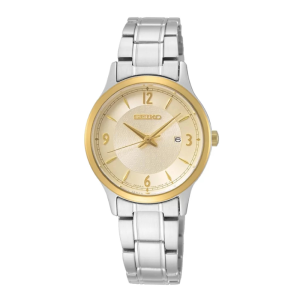 Seiko SXDH04P1 – Nữ – 29mm – Kính cứng – Quartz (Pin) – Dây kim loại